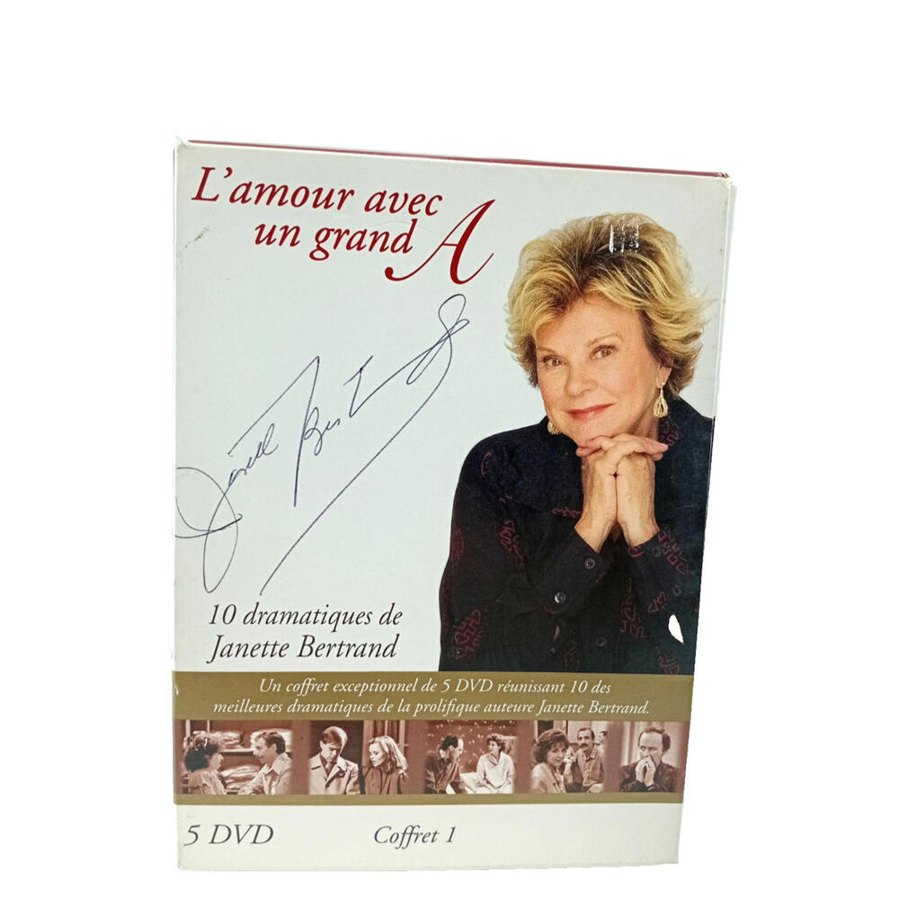 L’ Amour avec un grand A – DVD‎  Version Française – Série  Québécois  Signature